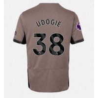 Fotbalové Dres Tottenham Hotspur Destiny Udogie #38 Alternativní 2023-24 Krátký Rukáv